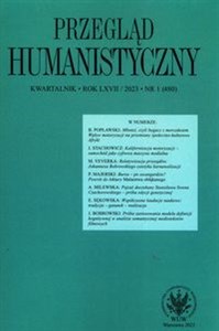 Obrazek Przegląd Humanistyczny 2023/1 (480)