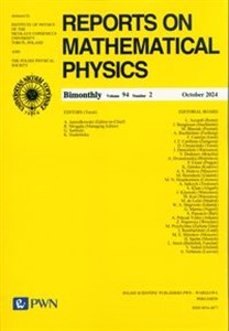 Picture of Reports On Mathematical Physics 94/2 - Polska
