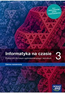 Picture of Informatyka na czasie 3 Podręcznik Zakres rozszerzony Szkoła ponadpodstawowa