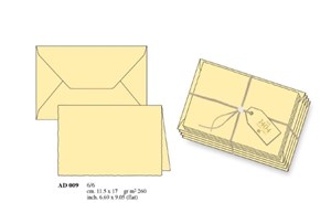 Obrazek Papeteria AD 009 1404 żółta 10szt ROSSI