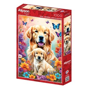 Obrazek Puzzle 1000 Matczyna miłość - Psy