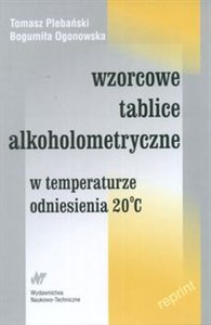 Obrazek Wzorcowe tablice alkoholometryczne
