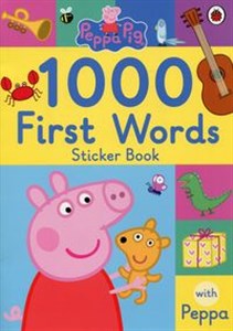 Obrazek Peppa Pig 1000 First Words Sticker Book
