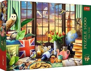 Obrazek Puzzle 1000 Tea Time Wszysko co brytyjskie