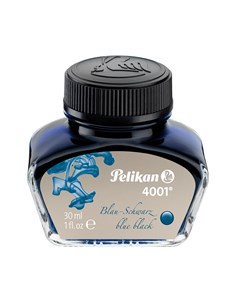 Obrazek Atrament Pelikan 4001 niebiesko-czarny 30 ml
