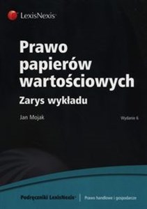 Obrazek Prawo papierów wartościowych Zarys wykładu