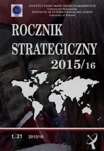 Picture of Rocznik strategiczny 2015/2016 Tom 21