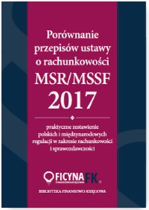 Obrazek Porównanie przepisów ustawy o rachunkowości i MSR/MSSF 2017
