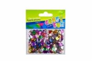 Obrazek Cekiny metaliczne guziki 14g