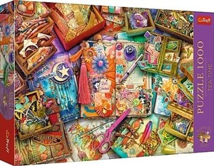 Picture of Puzzle 1000 Premium Plus Quality Tea Time: Biurko dziennikarza