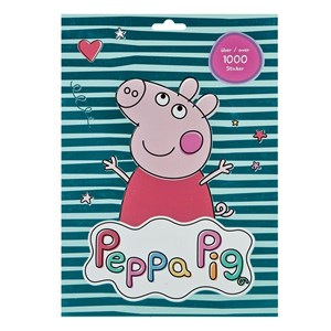 Picture of Zestaw naklejek Świnka Peppa 1000 szt