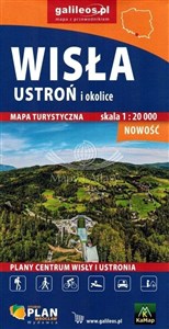 Obrazek Mapa - Wisła, Ustroń i okolice 1:20 000