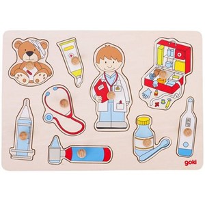 Picture of Układanka z uchwytami W gabinecie u lekarza