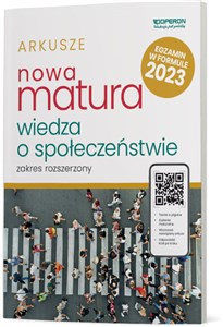 Picture of Nowa Matura 2023 Wiedza o społeczeństwie Arkusze maturalne Zakres rozszerzony Liceum Technikum