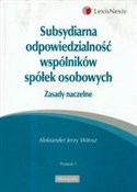 Subsydiarn... - Aleksander Jerzy Witosz -  books from Poland