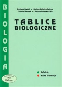 Obrazek Tablice biologiczne