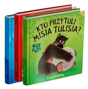 Picture of Kto przytuli Misia Tulisia / Kochamy Cię Misiu Tulisiu / Miś Tuliś idzie do przedszkola Pakiet