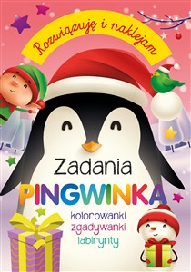 Obrazek Rozwiązuję i naklejam Zadania Pingwinka