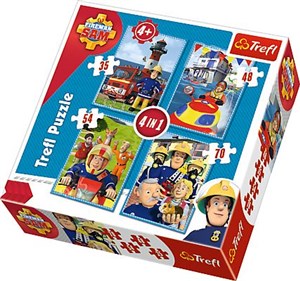 Picture of Puzzle 4w1 Drużyna Sama
