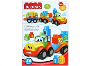 Picture of Pociąg z klockami 56el