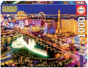 Picture of Puzzle 1000 Las Vegas fluorescencyjne