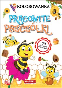 Picture of Kolorowanka Pracowite pszczółki z naklejkami