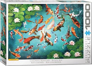 Obrazek Puzzle 1000 Kolorowe Koi