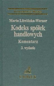 Picture of Kodeks spółek handlowych Komentarz