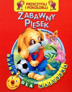 Picture of Zabawny piesek Przeczytaj i pokoloruj