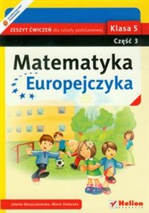 Obrazek Matematyka Europejczyka 5 Zeszyt ćwiczeń część 3 szkoła podstawowa