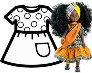 Obrazek Ubranko dla lalek 32cm