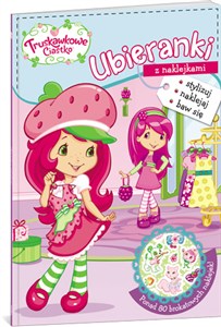 Obrazek Truskawkowe Ciastko Ubieranki z naklejkami