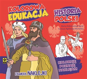Picture of Kolorowa edukacja Historia Polski Naklejki