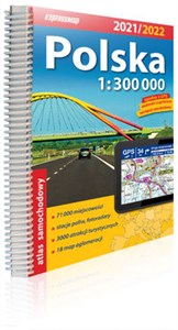 Picture of Polska Atlas samochodowy 1:300 000 2021/2022