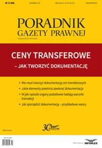 Picture of Ceny transferowe - jak tworzyć dokumentację Poradnik Gazety prawnej 10/2017