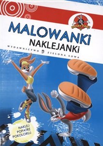 Obrazek Malowanki naklejanki Królik Bugs Naklej, popatrz, pokoloruj