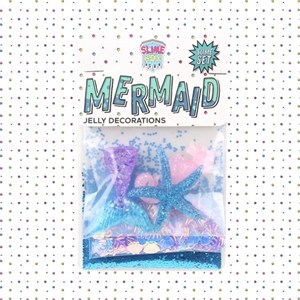 Obrazek Dodatki do slime jelly charms set saszetka mermaid