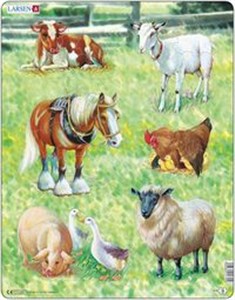 Obrazek Puzzle Zwierzęta gospodarskie 34