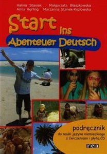 Obrazek Start ins Abenteuer Deutsch. Podręcznik do nauki języka niemieckiego z ćwiczeniami i płytą CD