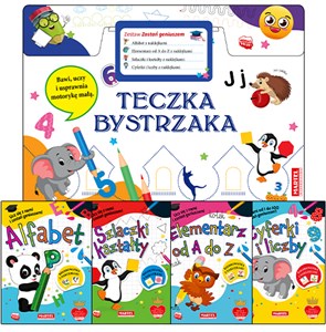 Obrazek Teczka bystrzaka Zestaw Zostań geniuszem