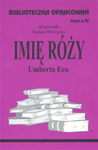 Picture of Biblioteczka Opracowań Imię Róży Umberta Eco Zeszyt nr 93