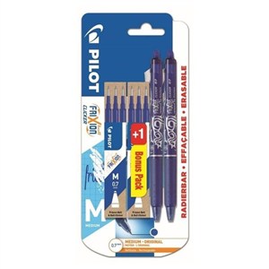 Obrazek Wkład FriXion 0,7 + Clicker 0,7 niebieski PILOT