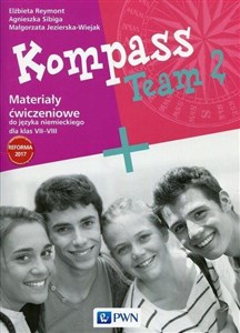 Obrazek Kompass Team 2 Materiały ćwiczeniowe do języka niemieckiego dla klas VII-VIII Szkoła podstawowa