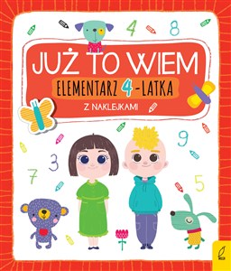 Obrazek Już to wiem Elementarz 4-latka z naklejkami