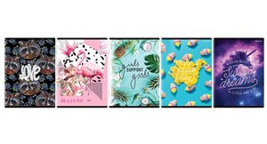 Picture of Brulion A5/96K kratka Dziewczyny (5szt)