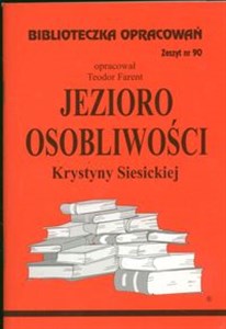 Picture of Biblioteczka Opracowań Jezioro Osobliwości Krystyny Siesickiej Zeszyt nr 90