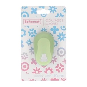 Picture of Dziurkacz ozdobny 16mm miś MIX