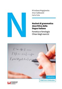 Picture of Nozioni di grammatica descrittiva della lingua Italiana Fonetica e fonologia. Chiavi degli esercizi