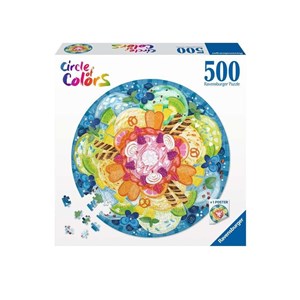 Picture of Puzzle 500 Paleta kolorów: lody