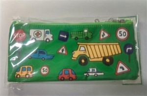 Obrazek Piórnik imienny szkolny (samochody)